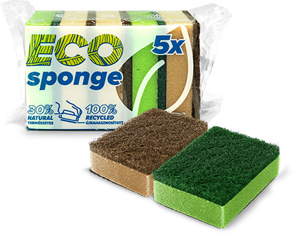 B033 BONUS Sponge Scourer 5/1 packaging