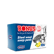 Steel wool soap pad 10x