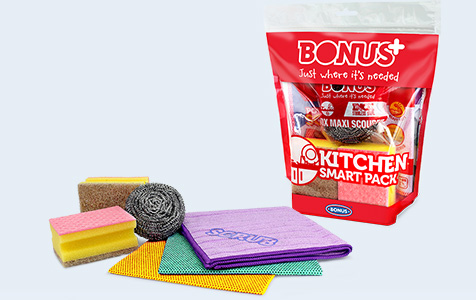 B471 BONUS+ KitchenSmartPACK konyhai takarítóeszköz csomag