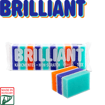Brilliant mosogatószivacs 10x