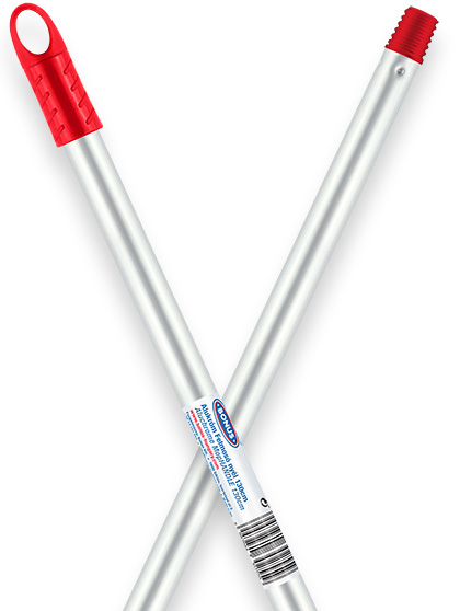 B559 BONUS Hliníková tyč na mop pochrómovaná 130 cm