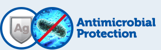 Antimikrobiális ezüst védelem