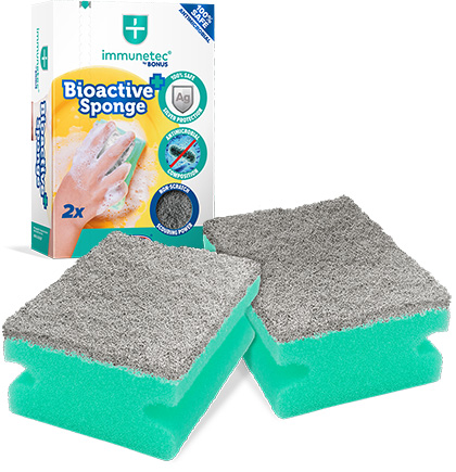 B693 Immunetec by BONUS Bioactive Sponge губка для мытья посуды