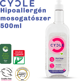 Hipoallergén mosogatószer 500ml